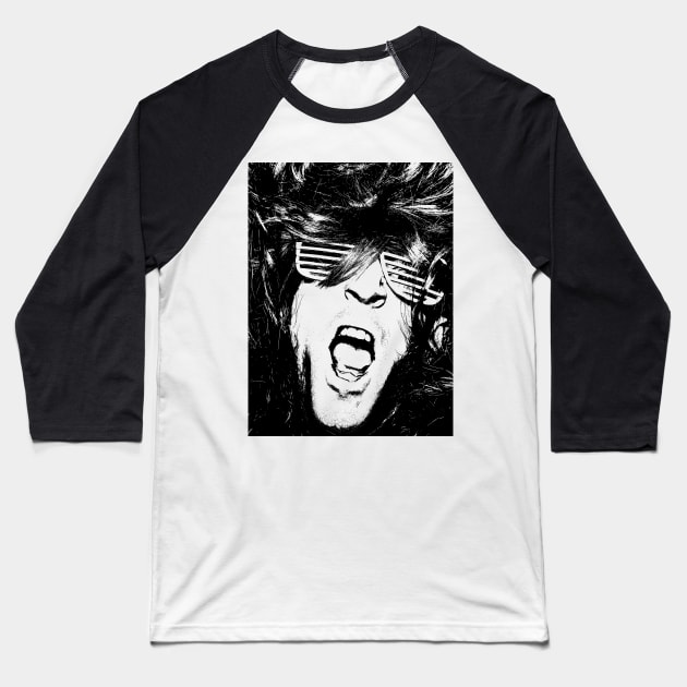 Guy screams Baseball T-Shirt by sroek